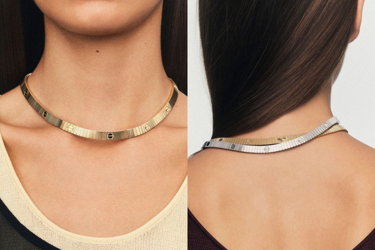 不只經典螺絲圖案：Cartier 新款 LOVE 手環換上了鑽石，還能互相串接
