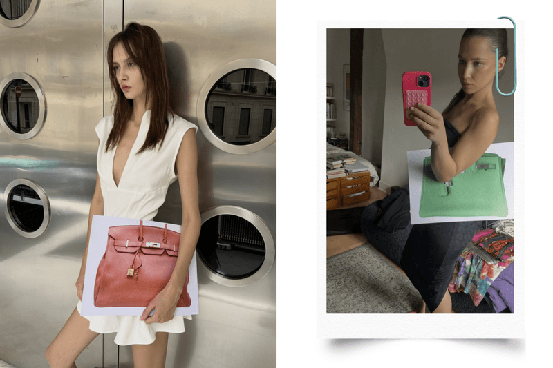 買不起 CHANEL、Hermès 沒關係！Printed Wardrobe 把夢幻精品包印在紙上，人人都能擁有 Birkin