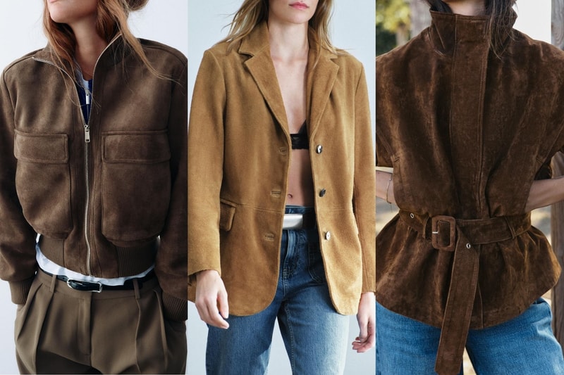 2026 秋冬麂皮外套穿搭：Zara 麂皮西裝外套、束腰外套推薦，穿出隨性高級感