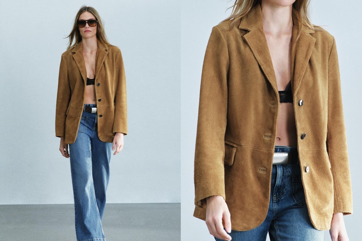 2026 秋冬麂皮外套穿搭：Zara 麂皮西裝外套、束腰外套推薦，穿出隨性高級感
