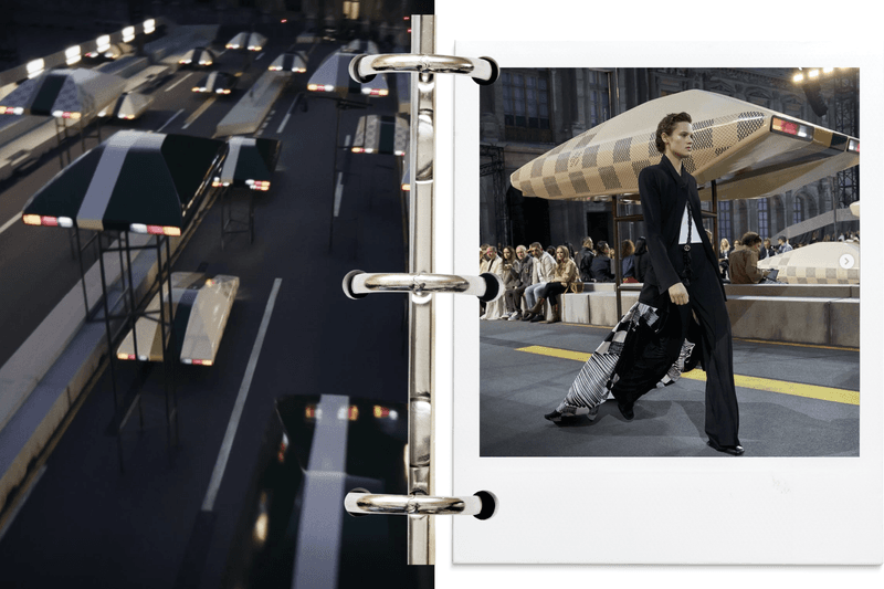 飛天跑車竟然開進羅浮宮！Louis Vuitton 2027 春夏大秀，直接把伸展台變科幻電影