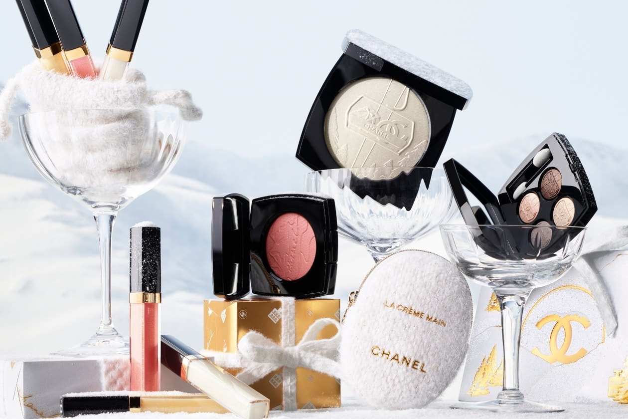 CHANEL 節日彩妝系列登場：阿爾卑斯山光影靈感、雪景浮雕眼影與護手霜限量登場