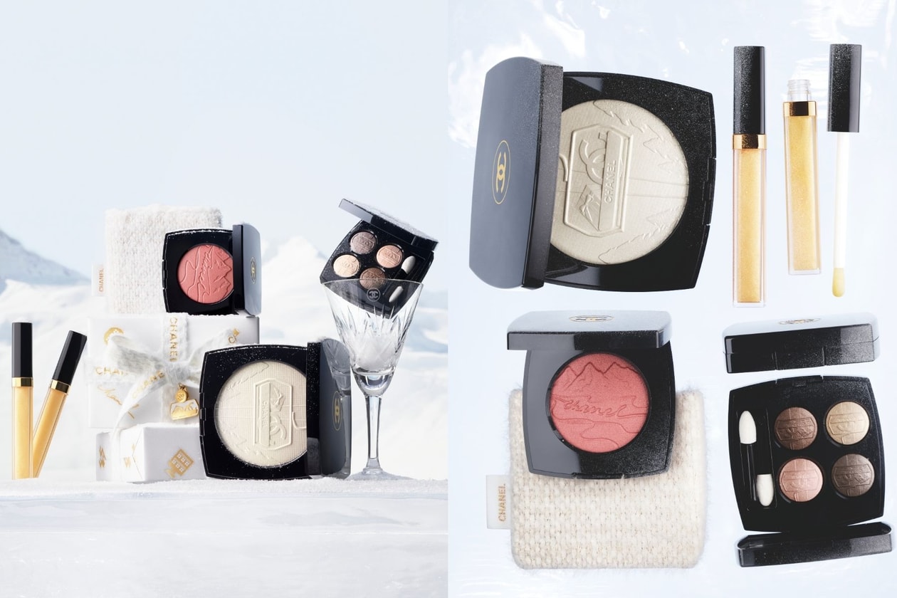 CHANEL 節日彩妝系列登場：阿爾卑斯山光影靈感、雪景浮雕眼影與護手霜限量登場
