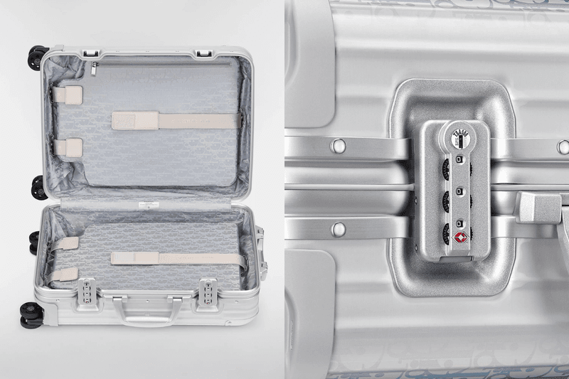 旅行清單想先加這一咖：DIOR AND RIMOWA 老花登機箱回歸，漸層藍色太搶眼