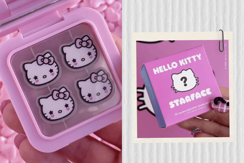 Hello Kitty 痘痘貼可愛回歸：Starface 推出驚喜盲盒，長痘痘也不怕！