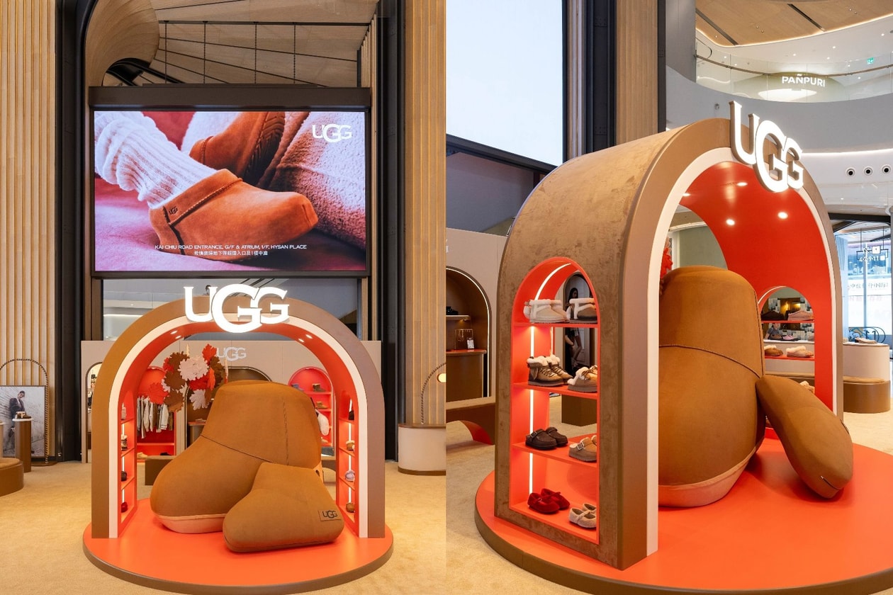 UGG 銅鑼灣希慎廣場快閃店：張員瑛同款鞋開賣、巨型打卡位與免費雪糕