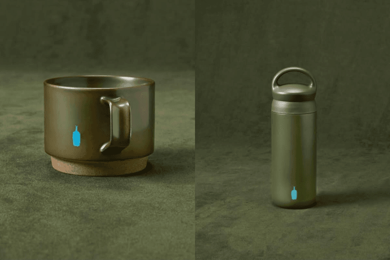 今年冬天想收這抹綠：Blue Bottle 節日限定，連禮物袋都捨不得送出去