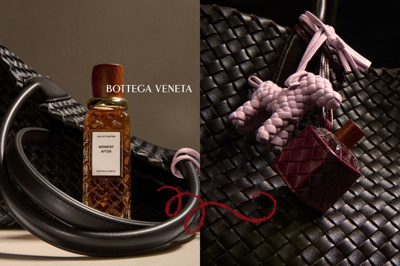 香水也有自己的迷你編織包：Bottega Veneta 的 Alta 小配件，帶出門真的很加分