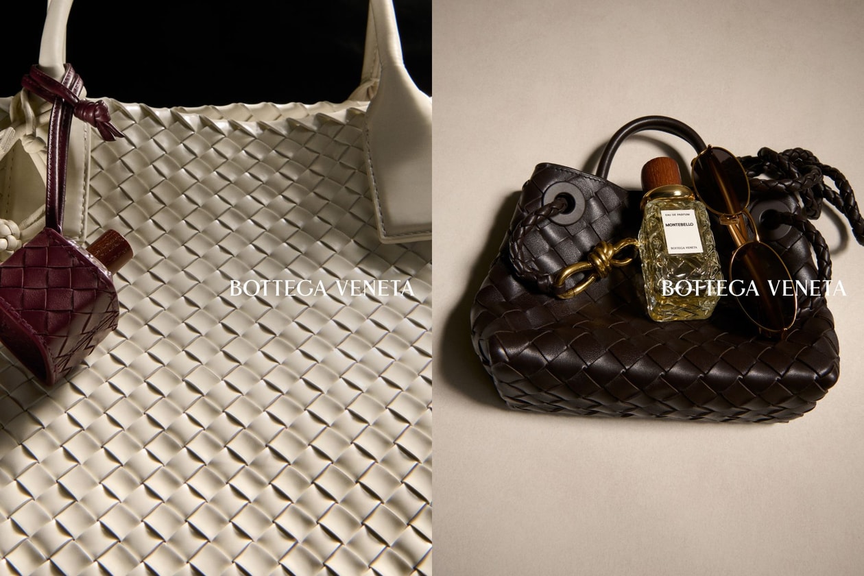 香水也有自己的迷你編織包：Bottega Veneta 的 Alta 小配件，帶出門真的很加分