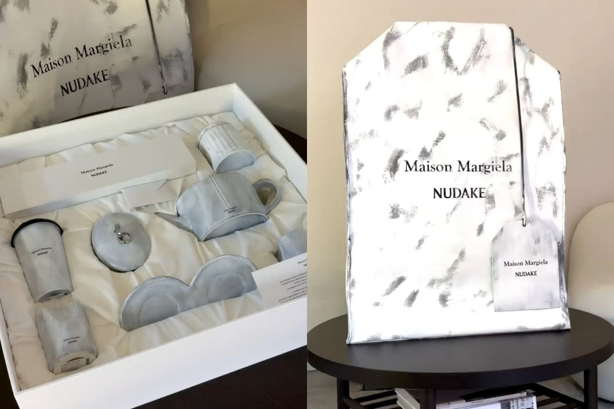 Maison Margiela x NUDAKE 聯名系列：純白解構茶具、雙人茶包與發售時間整理