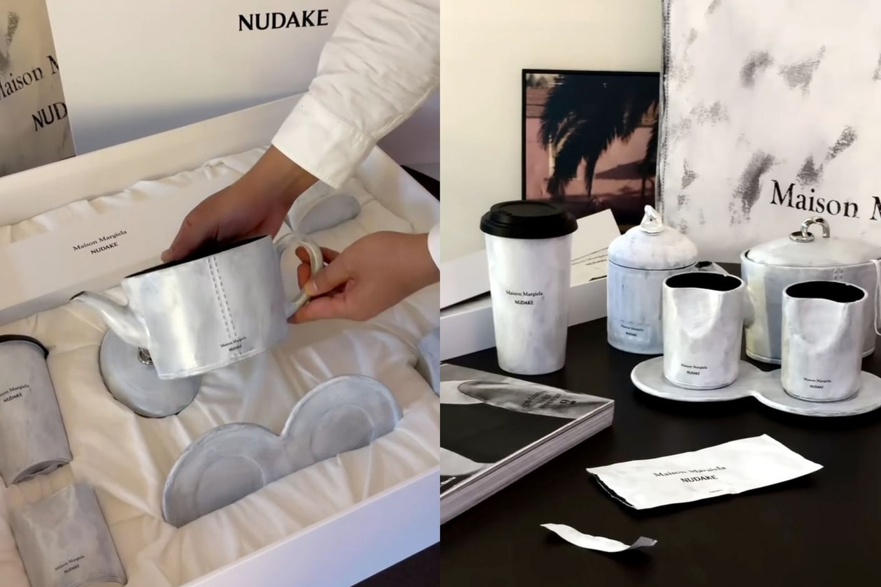 Maison Margiela x NUDAKE 聯名系列：純白解構茶具、雙人茶包與發售時間整理
