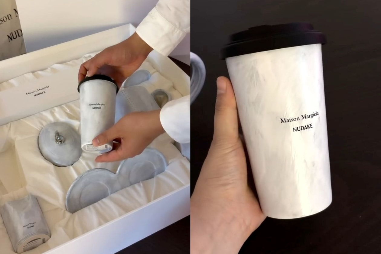 Maison Margiela x NUDAKE 聯名系列：純白解構茶具、雙人茶包與發售時間整理