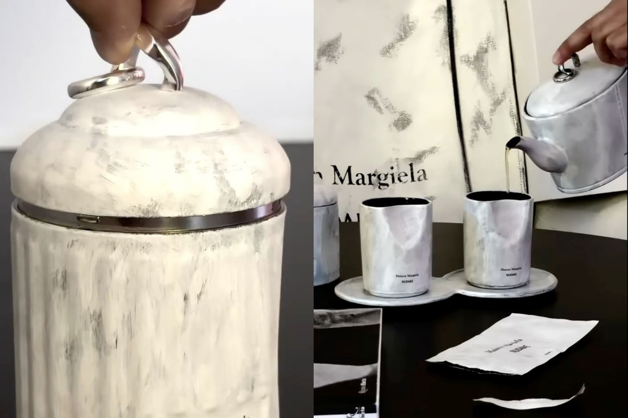 Maison Margiela x NUDAKE 聯名系列：純白解構茶具、雙人茶包與發售時間整理