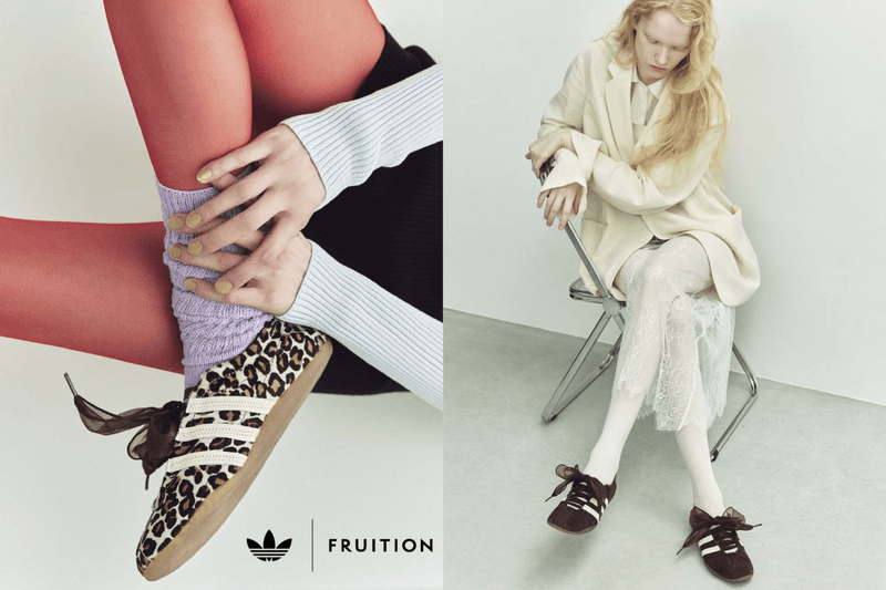 芭蕾風球鞋又有新選擇！adidas Originals 攜手 FRUITION 推出豹紋、焦糖棕聯名鞋款