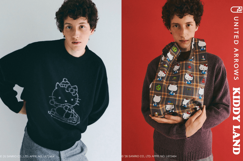 Hello Kitty、美樂蒂一起登場！UNITED ARROWS × KIDDY LAND 聯名台灣開賣