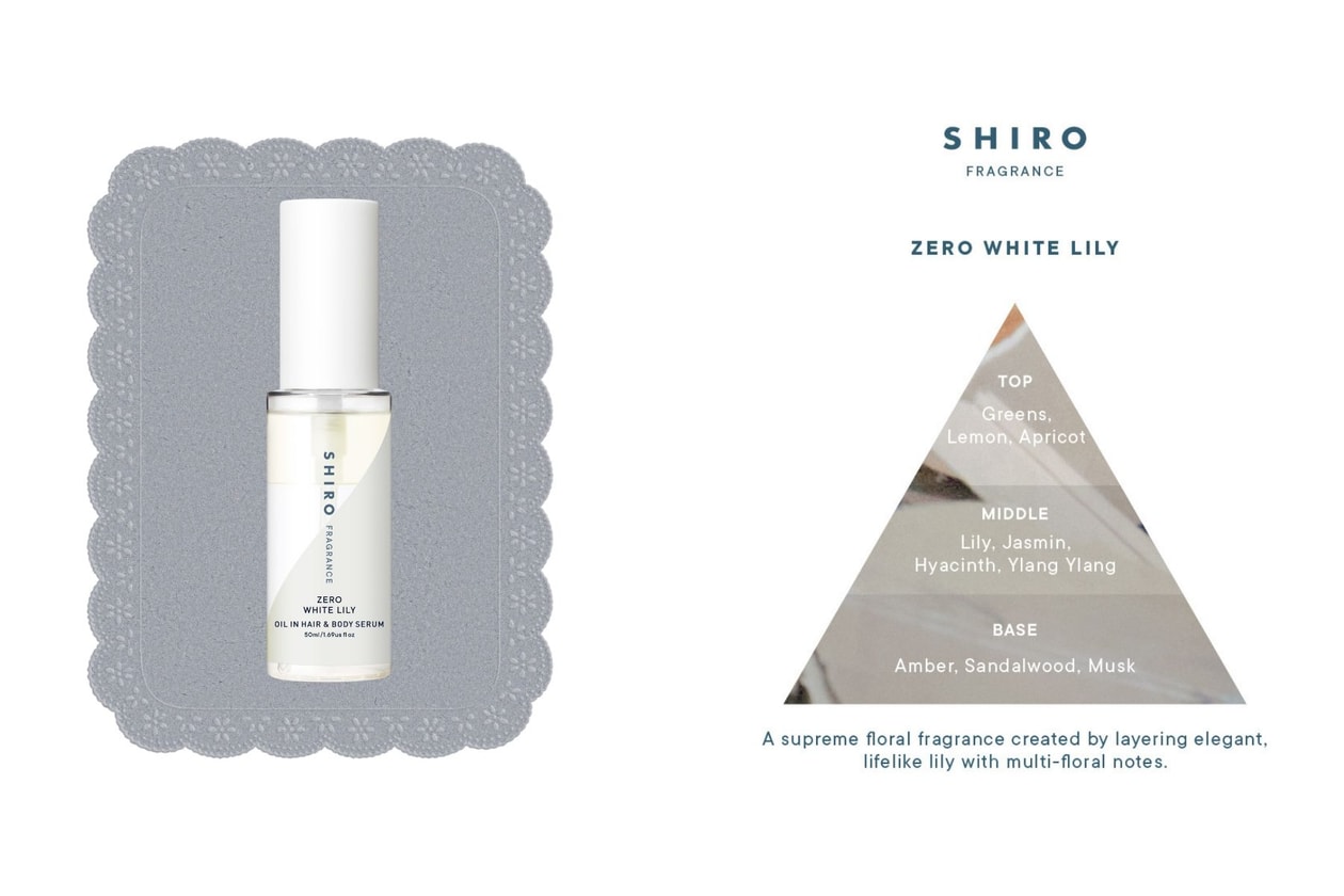 SHIRO 限定護髮系列登場：首度推出絲緞精華油、雙層噴霧與護髮乳