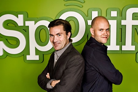 Daniel Ek & Martin Loretzon