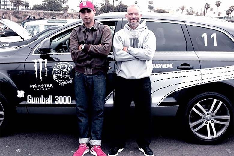 Eddie Cruz and James Bond - Founders of Undefeated