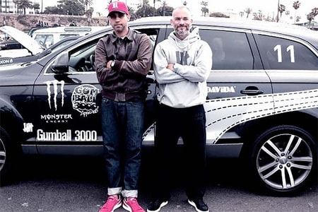 Eddie Cruz and James Bond - Founders of Undefeated