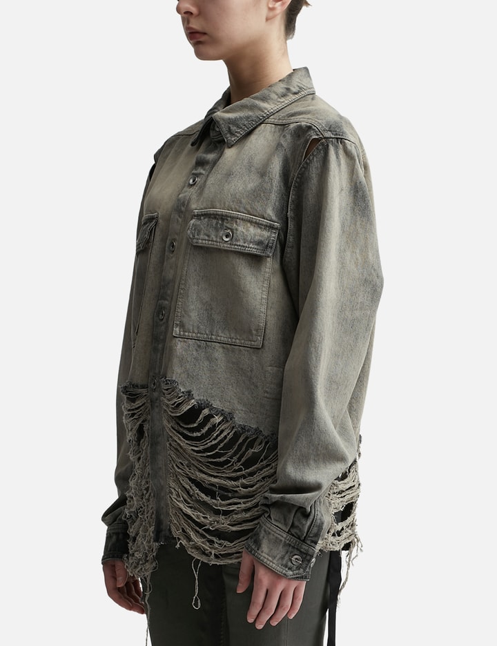 ルクソール ケープ スリーブ クロップド アウターシャツ Placeholder Image