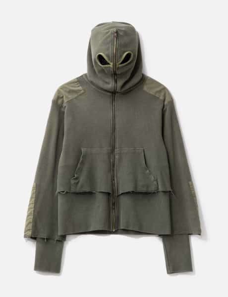 PROJECT G/R - Gimp Waffle Thermal Zip Hoodie | HBX - ハイプ 