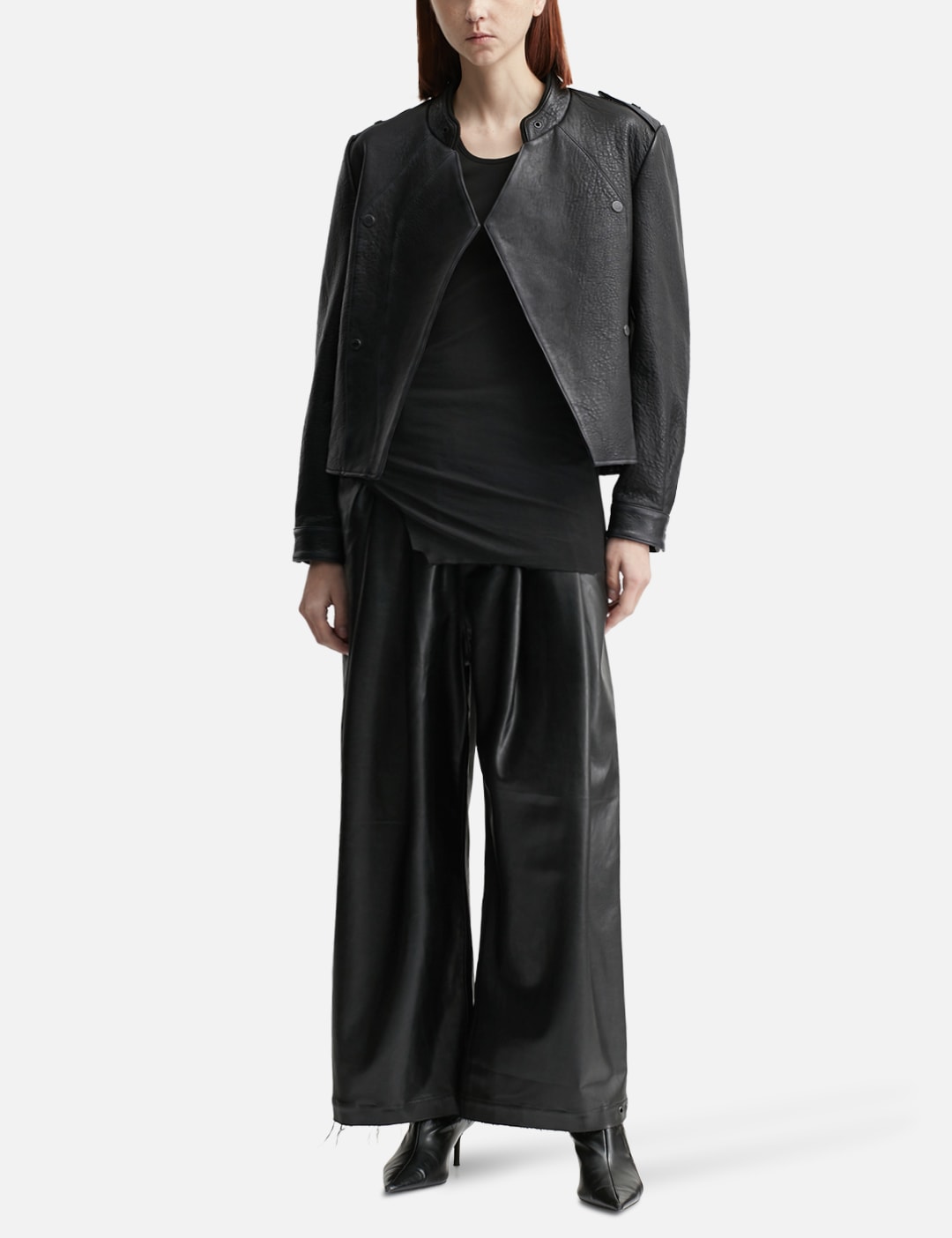 Acceptance Faux Leather Trousers view 12