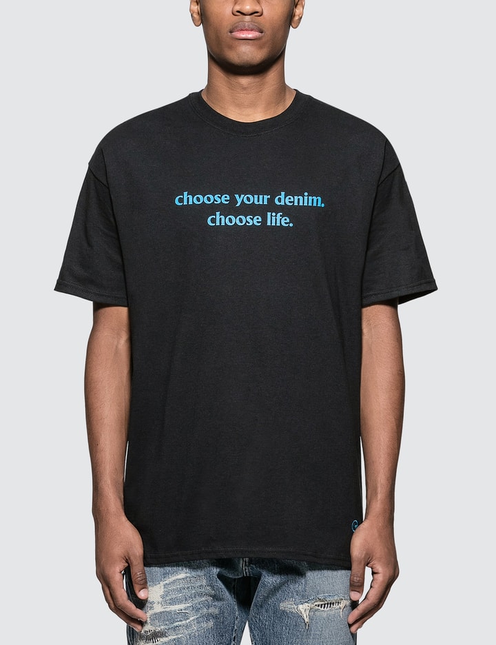 "Choose Life" Slogan Print T-shirt Placeholder Image