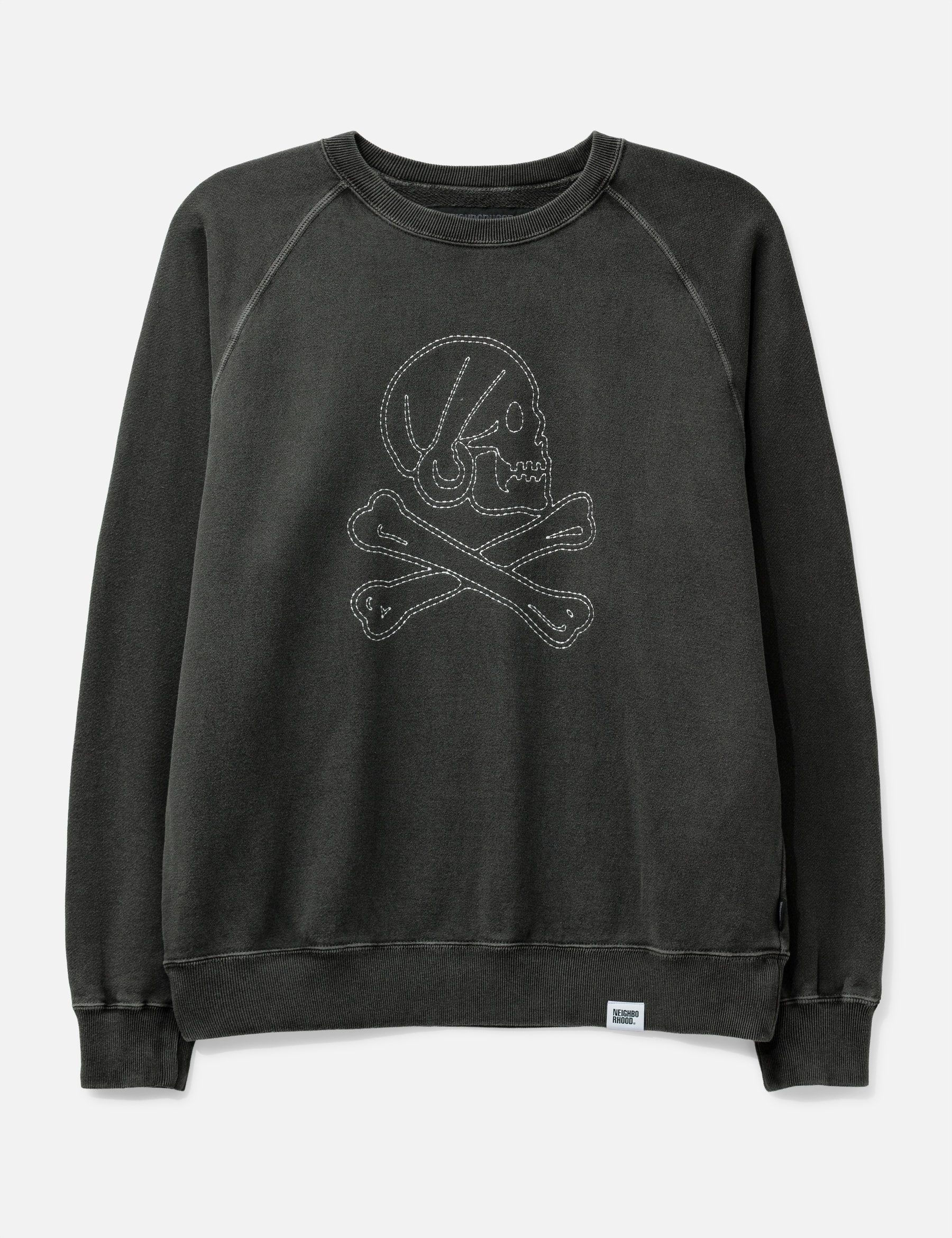 Pigment Dyed Sweat Shirt Long Sleeve view 16