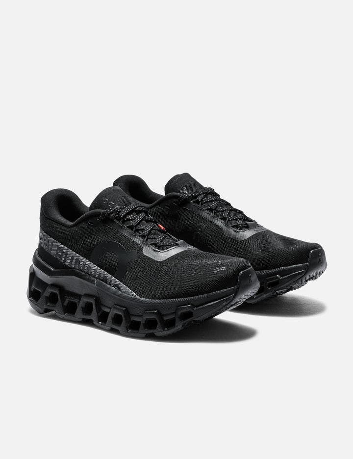 On Cloudmster 2 Rubber-trimmed Mesh Sneakers In Black