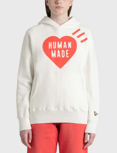 Human Made - Heart Logo Hoodie | HBX - Globally Curated Fashion 