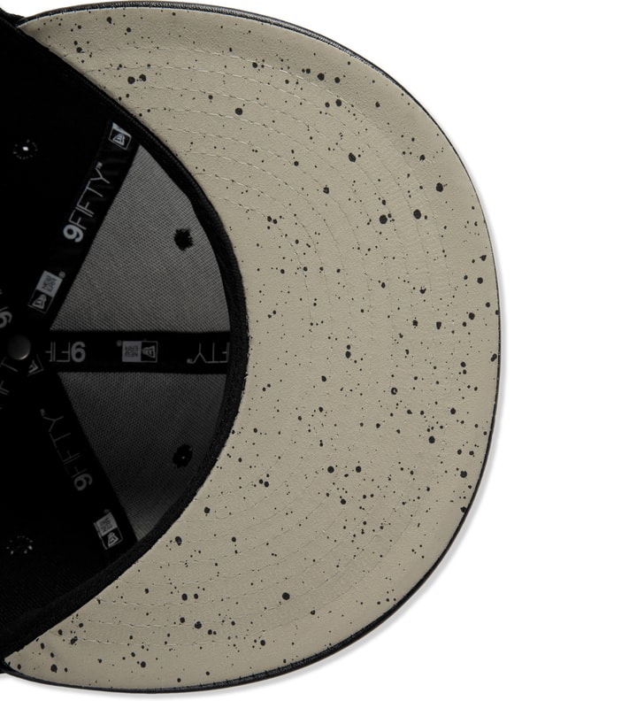 Black Cement P Snapback Cap Placeholder Image