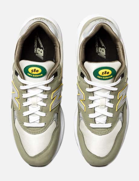 Olive Leaf New Balance 580 Men Yellow Clearance New Balance 580