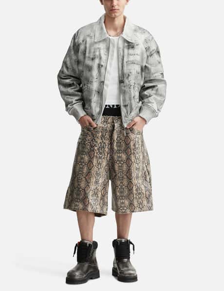 Sequined Studded Jorts view 15