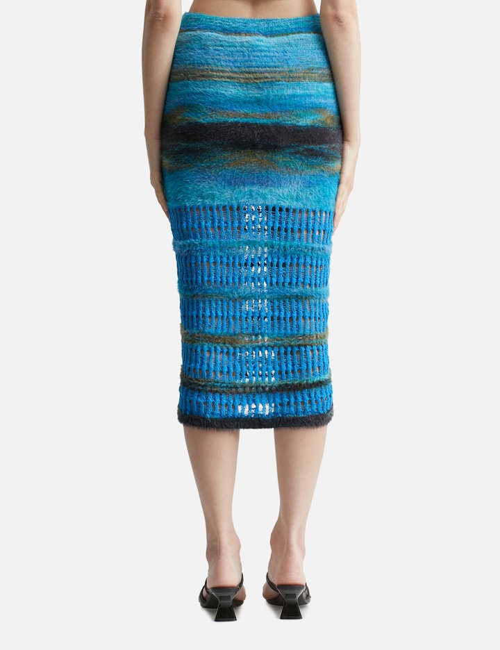 Jenny Bubble Stripe Knit Skirt Placeholder Image