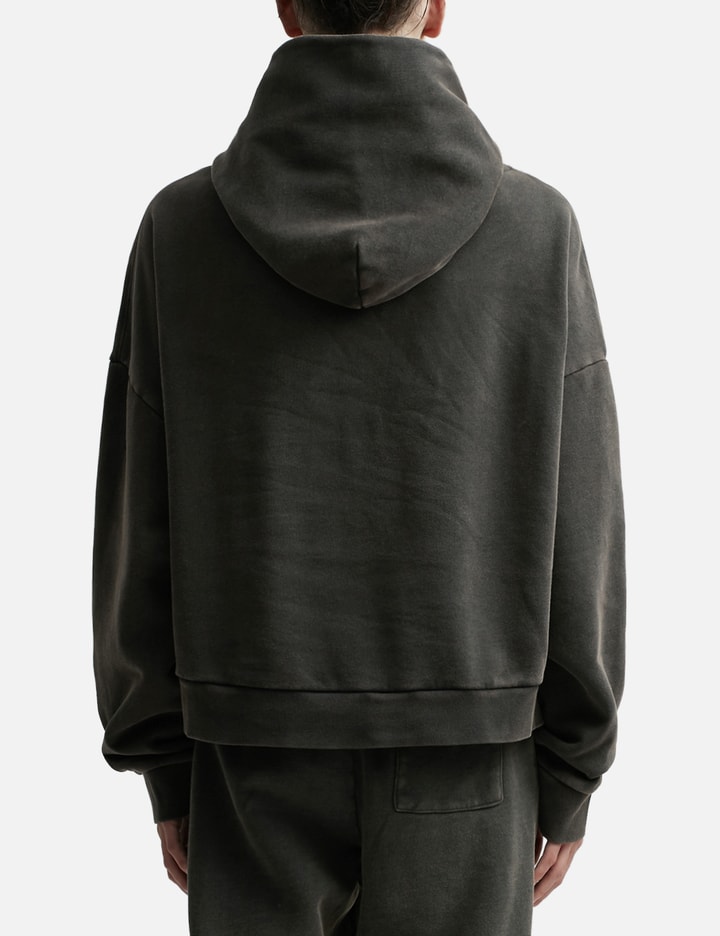 Heavy Hood cotton hoodie in black - Entire Studios