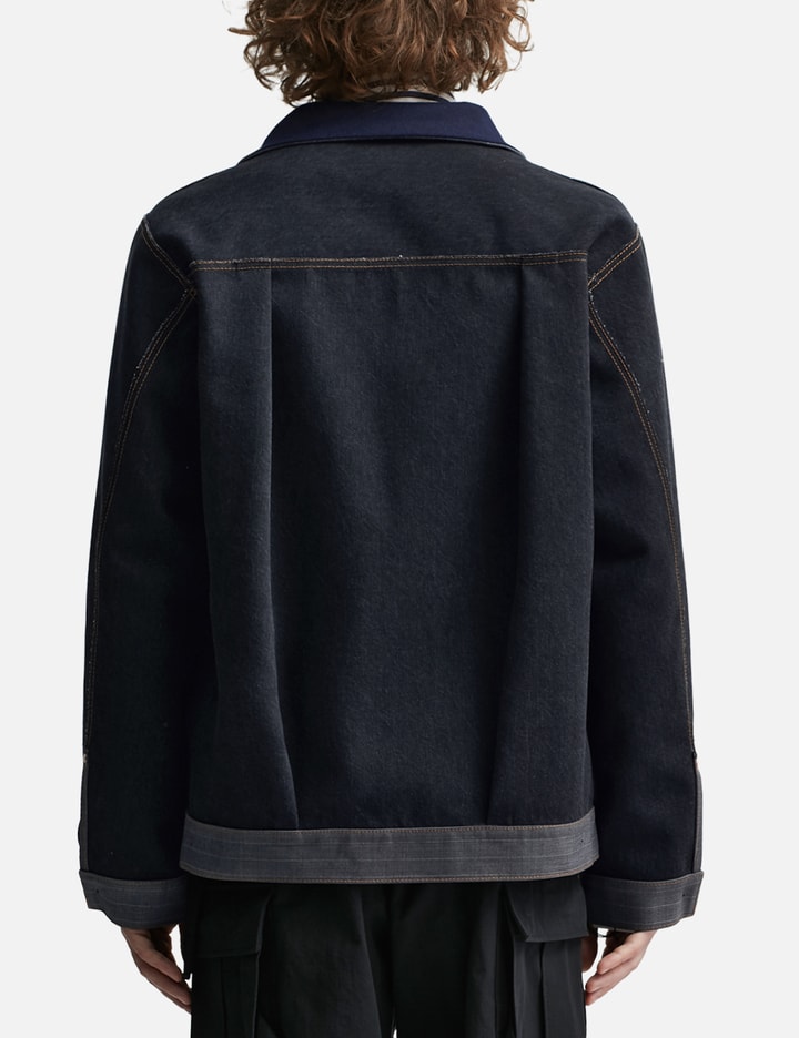 Shop Sacai Chalk Stripe Jacket