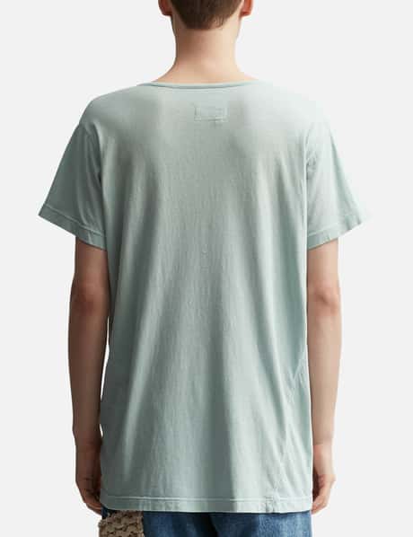 GREG LAUREN - Short Sleeve Henley | HBX - Globally Curated Fashion 
