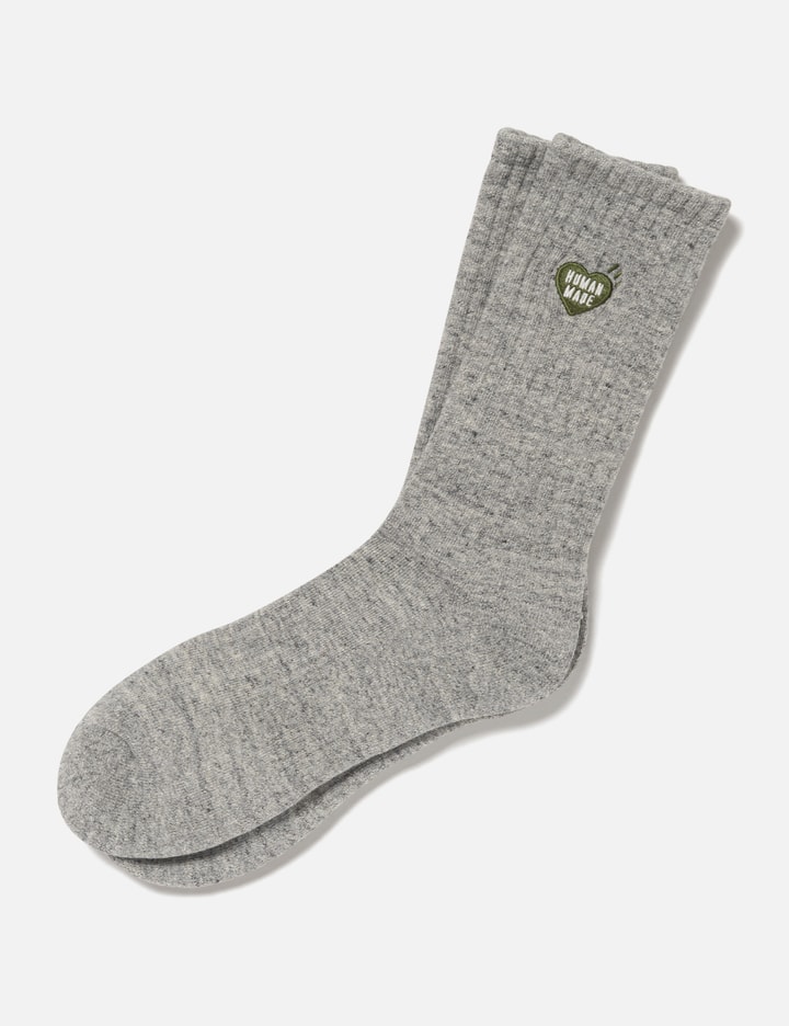 Human Made Pile Socks In Grey