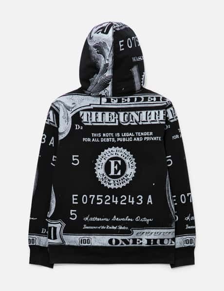 supreme dollar bill hoodie