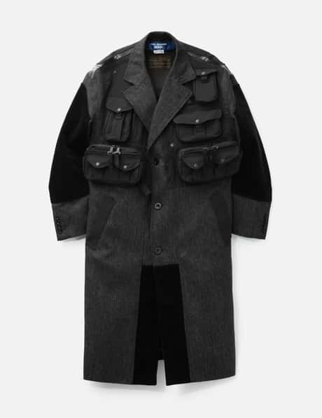 Junya Watanabe Man Junya Watanabe Man x Filson Patchwork Long Coat