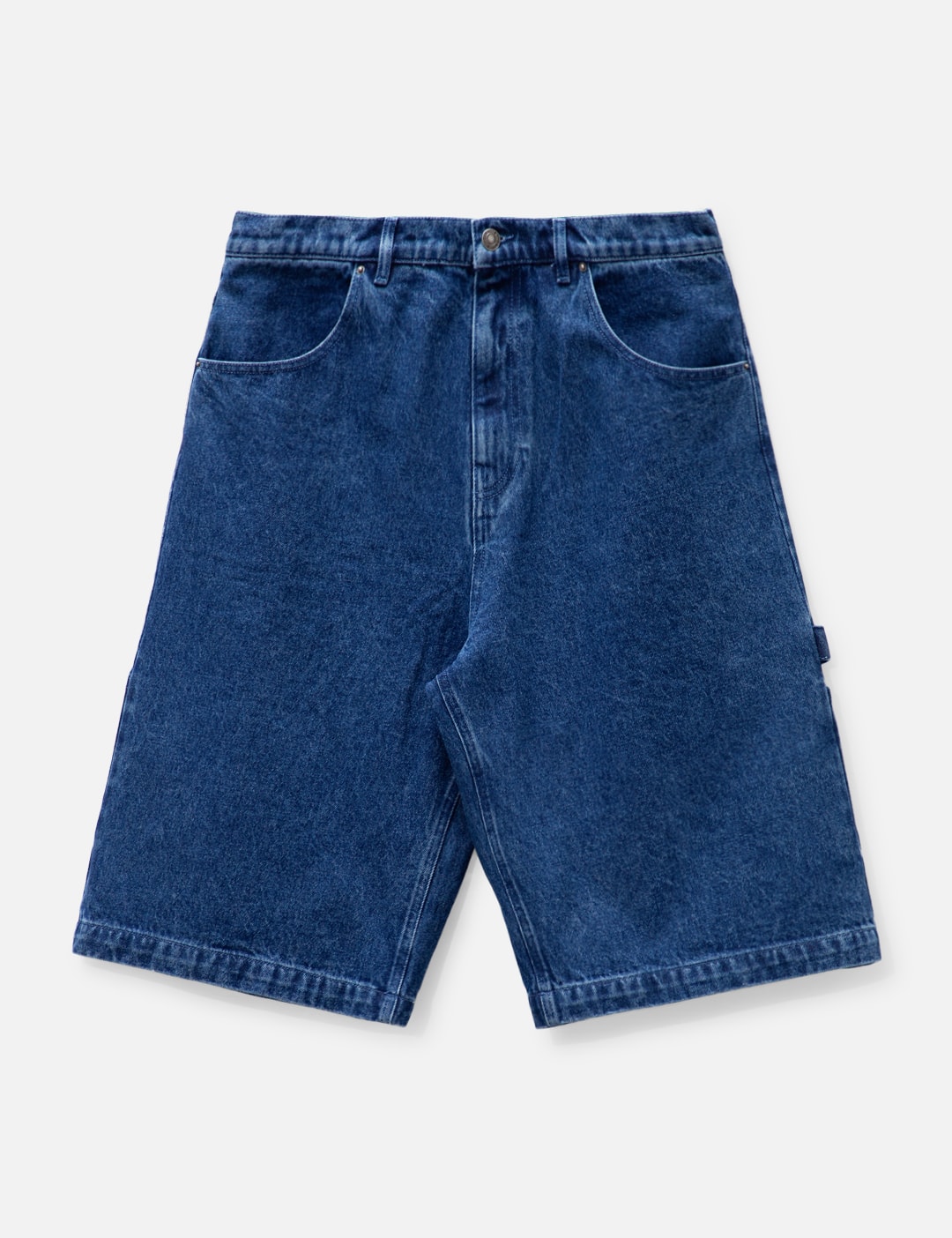 Sky High Farm Workwear - ペレニアル ロゴ デニム ショート パンツ 