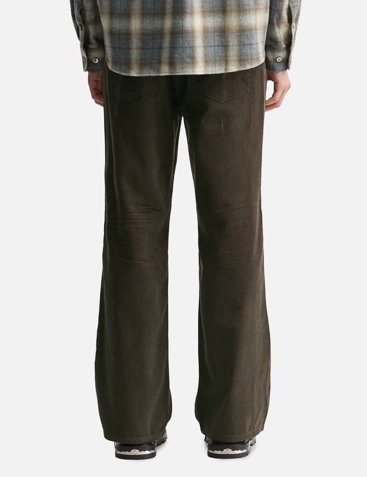Embroidered Corduroy Flare Pants Placeholder Image