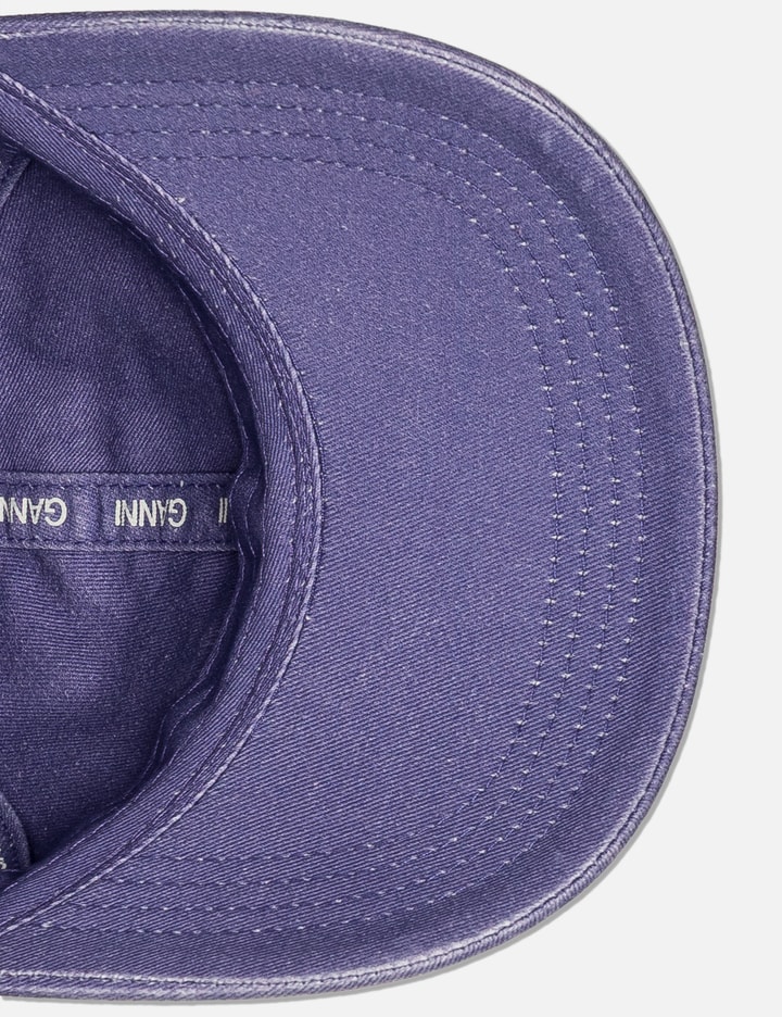 Ganni Washed Canvas Cap