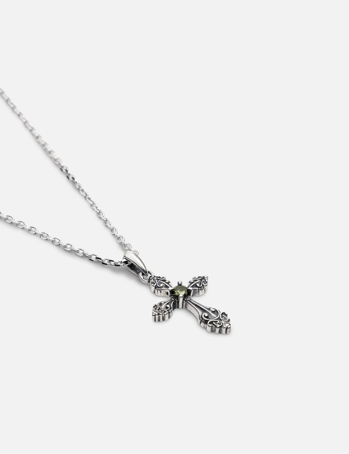 Oxidised Cross Pendant Necklace (HBX Exclusive) Placeholder Image