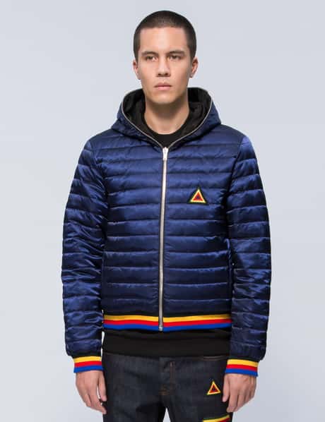 Palace Skateboards Reversible Nylon Jacket In Blue