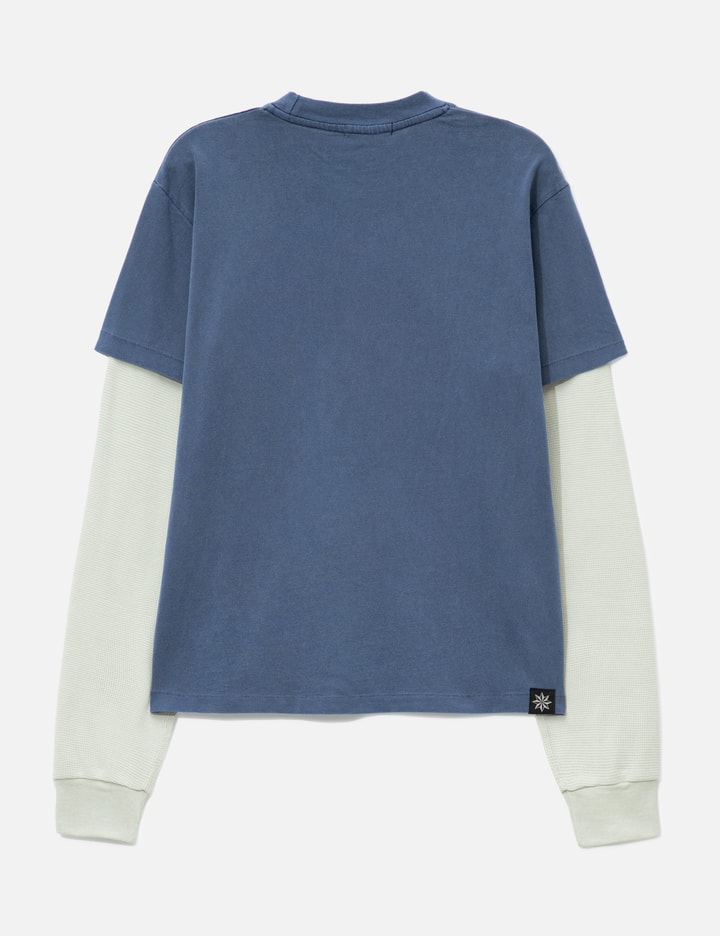 Beach Brains Tide Double Tee In Multi