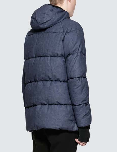 Stone Island Lino Resinato Down Jacket HBX