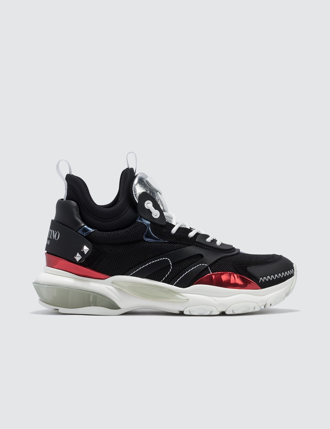 Valentino - Bounce Mid Top Sneaker | - Globally Curated Fashion and Lifestyle by Hypebeast