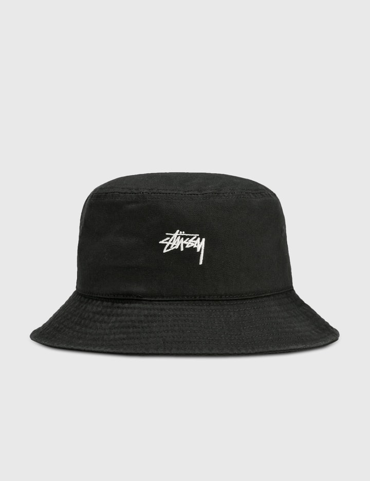 Stussy Stock Bucket Hat In Black