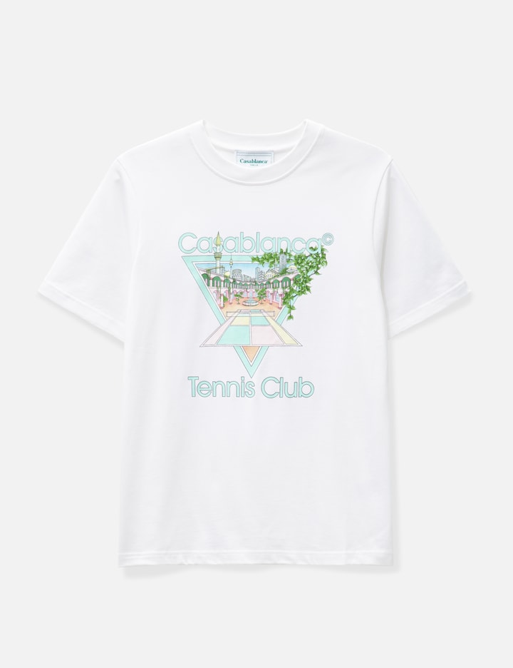 Tennis Club Pastelle Printed T-Shirt Placeholder Image